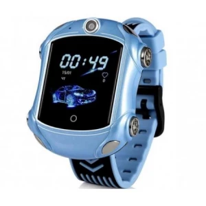 Детские телефон-часы с GPS трекером GOGPS ME X01 Blue (X01BL)