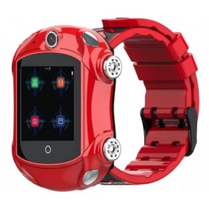 Детские телефон-часы с GPS трекером GOGPS ME X01 Red (X01RD)