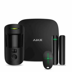 Стартовый комплект сигнализации Ajax StarterKit Cam Black