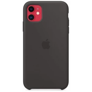 Чехол Apple iPhone 11 Silicone Case Black (MWVU2)