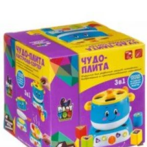 Игрушка музыкальная развивающая «Чудо-плита», сортер (ВВ4120)