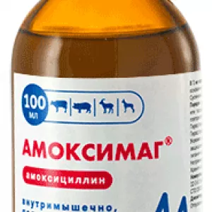 Амоксимаг 100 мл Ветеринарный антибиотик