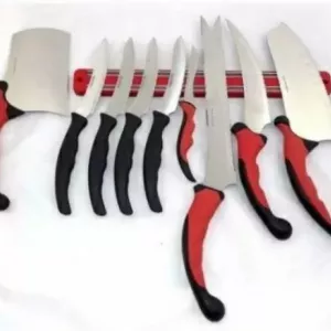 Превосходный набор кухонных ножей 10в1 Contour Pro Knives + магнитная лента в подарок