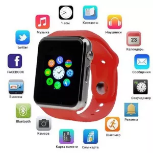 Смарт-годинник Smart Watch A1 розумний електронний зі слотом під sim-карту + карту пам'яті micro-sd.