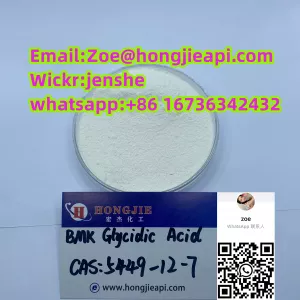 Hot sale powder BMK Glycidic Acid cas 5449-12-7