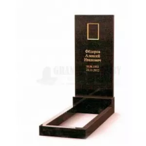 ПАМЯТНИК ИЗ ГРАНИТА НА 1 ЧЕЛ. №A-1 вертикал.под ключ