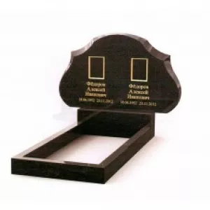 ПАМЯТНИК ИЗ ГРАНИТА ДВОЙНОЙ №B-3 горизонт.