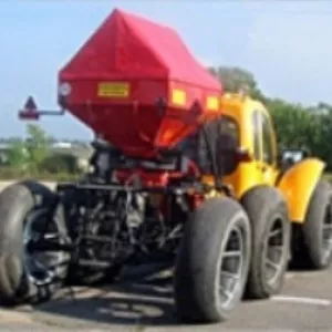 Разбрасыватель минеральных удобрений Роса самоходный