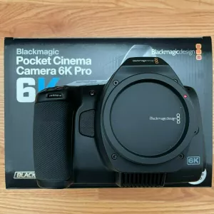 Black Magic Camera 6k Pro Complete Bundle .
