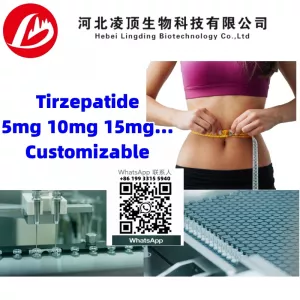 GIP/GLP-1 Tirzepatide 10mg 15mg CAS 2023788-19-2 weight loss peptide with Best Price