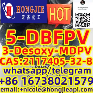 Low price 5-DBFPV 3-Desoxy-MDPV CAS:2117405-32-8