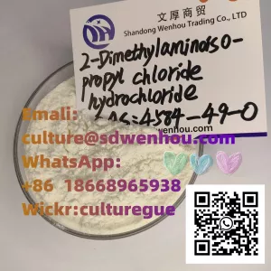 2-Dimethylaminoisopropyl chloride hydrochloride cas:4584-49-0