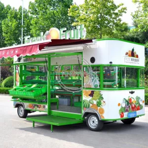 Фудтрак -магазин на колесах для овощей и фруктов
