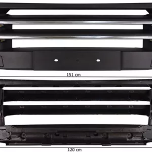 MAN TGX EURO6 ЦЕНТРАЛЬНИЙ БАМПЕР ХРОМ ('17 -)