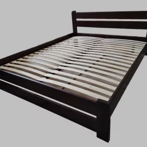 Ліжко «Комфорт» 160х200 колір каштан