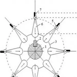 Ротор мельницы-вентилятора типа МВ для ТЭЦ