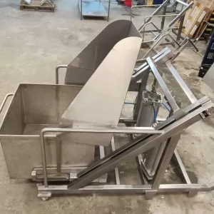 Подъёмник опрокидыватель пневматический-передвижной