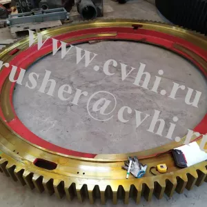Вал шестерня и венец зубчатый для карьерного экскаватора ЭКГ
