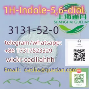 China supplier CAS:3131-52-0 1H-Indole-5,6-diol