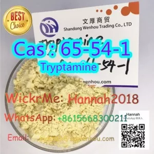 Hot sale CAS 61-54-1 Tryptamine, +8615668300211