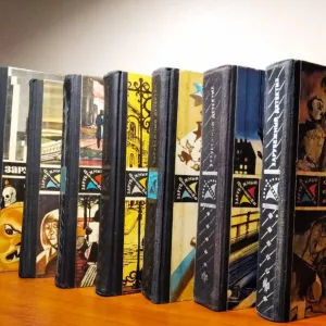 Серия зарубежный детектив, 8 книг, 1979-1989г.вып
