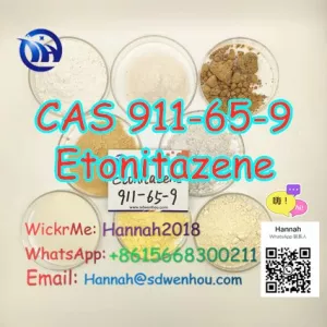 High quality, CAS 911-65-9, Etonitazene, from China, +8615668300211