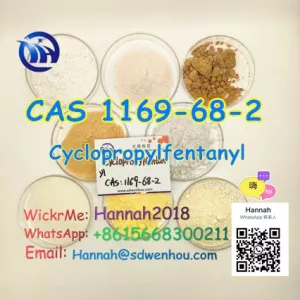 China Hot sale,CAS 1169-68-2, Cyclopropylfentanyl, from China, +8615668300211