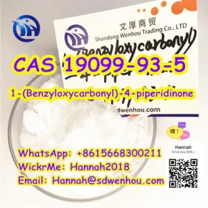 High purity, CAS 19099-93-5, 1-(Benzyloxycarbonyl)-4-piperidinone, +8615668300211,From China