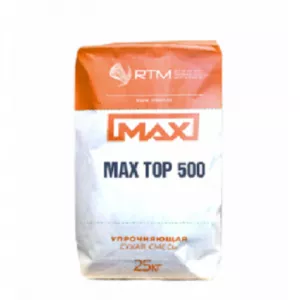 Упрочнитель поверхности бетонного пола с металлическим наполнителем Max Top 500