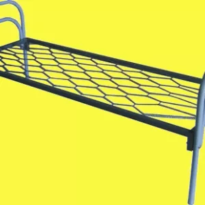 Двухспальные кровати металлические