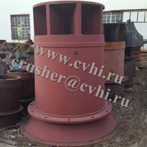 Воронка загрузочная РАЗГРУЗОЧНАЯ ВОРОНКА для шаровой мельницы МШР МШЦ