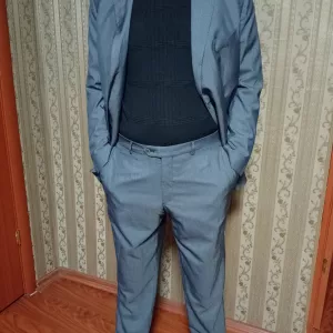 Massimo dutti шелк+шерсть мужской костюм