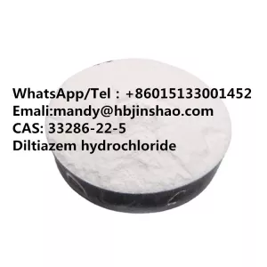 Competitive price diltiazem hydrochloride 99% CAS 33286-22-5 White powder