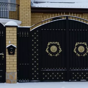 Ворота, двери, козырьки, модульные конструкции из металла в Луганске и ЛНР на заказ