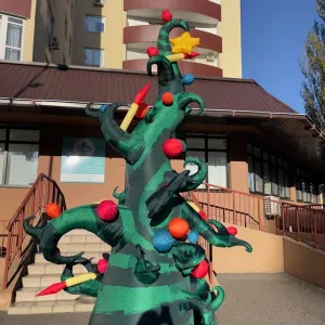 Ёлка надувная новогодняя декорация