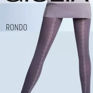Жіночі візерункові колготки RONDO 100 DEN (model 5)