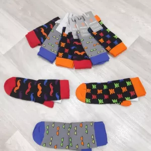 Різнобарвні чоловічі шкарпетки TM MISYURENKO (арт. 118К)