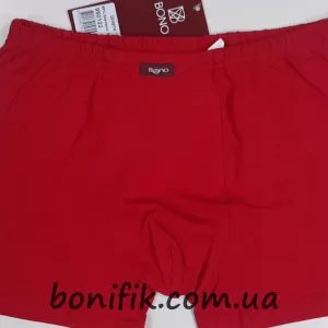 Червоні труси шортами від ТМ «BONO» (арт. МШ 950122)
