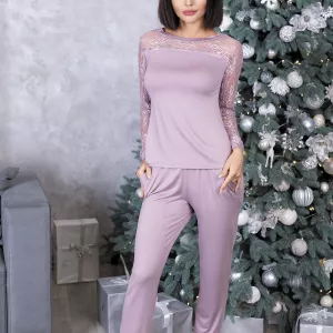 Комплект жіночої віскозної піжами із колекції «EDEM» (арт. 790)