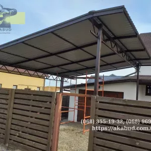 Установка и изготовление навесов, откатных ворот, металлических въездных ворот, заборов, гаражных ворот, навесов и козырьков, балконных ограждений, тамбурных дверей, кованых изделий в Кривом Роге и по всей Украине!