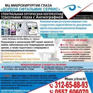 МЦ Микрохирургии глаза «Дордой-Офтальмик-Сервис»