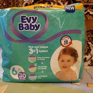 Подгузники Evy Baby. Качественные! Дешево!
