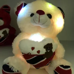 Мягкая игрушка светящийся мишка Тедди
