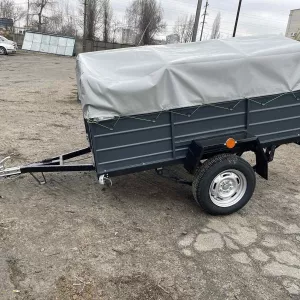 Новий причіп «Дніпро-210» на посилених ресорах Волга 5л (лист 8мм)