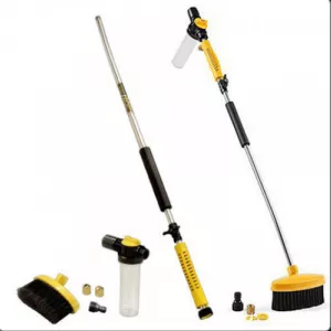 Мини Мойка для авто высокого давления Вотер Зум насадка на шланг Digital Water Zoom желтая