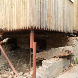 Подъем деревянных домов