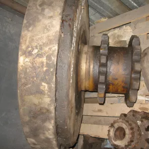 Барабан левый 505А.051.03 со звездочкой z-13, t-78,1, на драглайн Э-652, ЭО-4111, ЭО-4112.