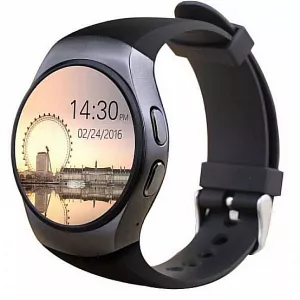 Умные Smart Watch KW18. Цвет: черный.позолоченный