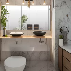 Комплект мебели для ванной Якудза