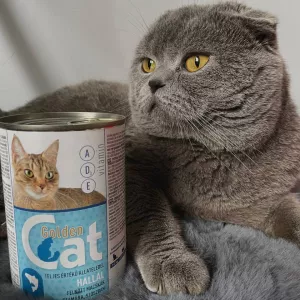 Вологий корм (консерва) для котів Golden Cat